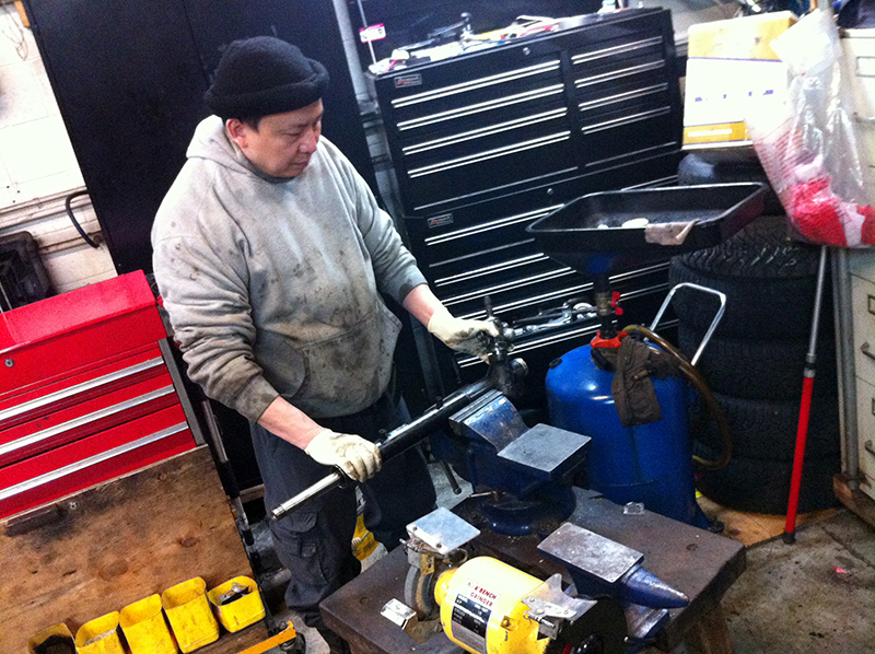 Steering Rack and Pinion Inspection and Reassembly