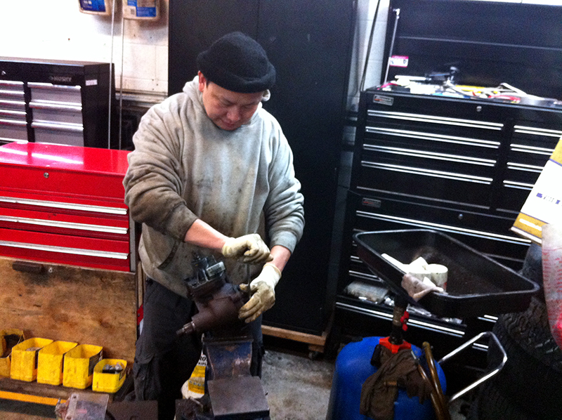 Steering Gear Box Inspection and Reassembly