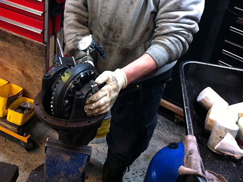 Rear Differential Measuring, Inspection, and Reassembly